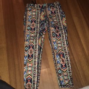 Workout crop leggings